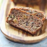 top shot apple zucchini bread.