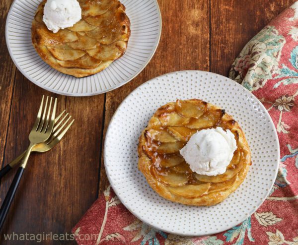 apple tarts.