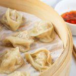 Steamed pork and shrimp dumpllings.