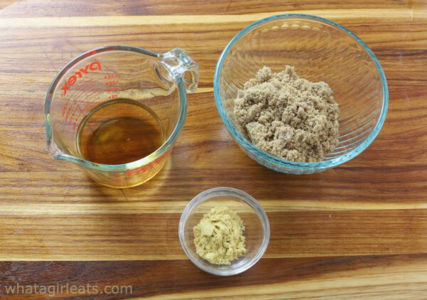 bourbon glazed ham ingredients.