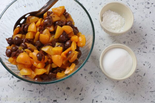 fruit for pie filling.