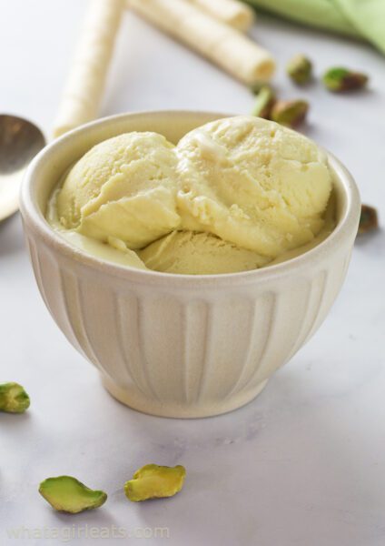pistachio gelato.