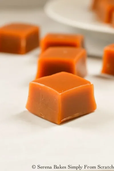 apple cider caramels.