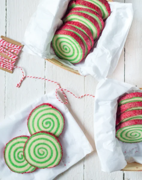 Pinwheel cookies.