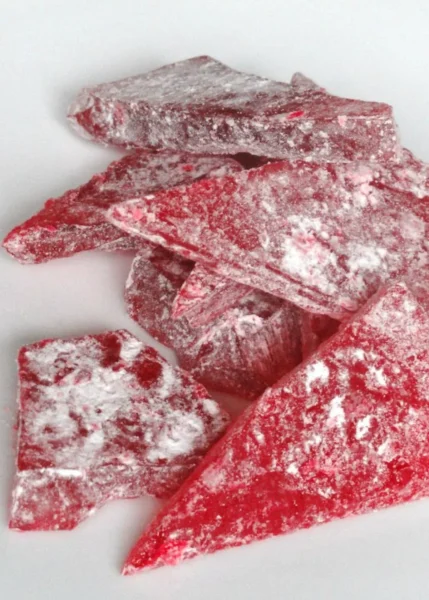 cinnamon rock candy.