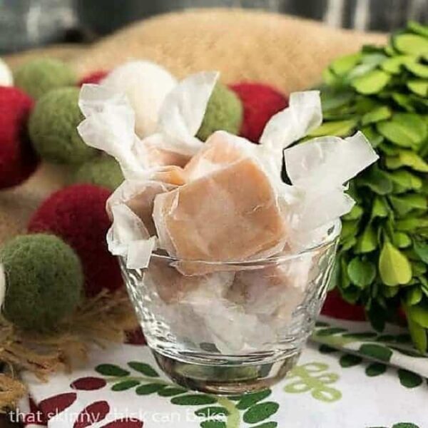 vanilla caramels.