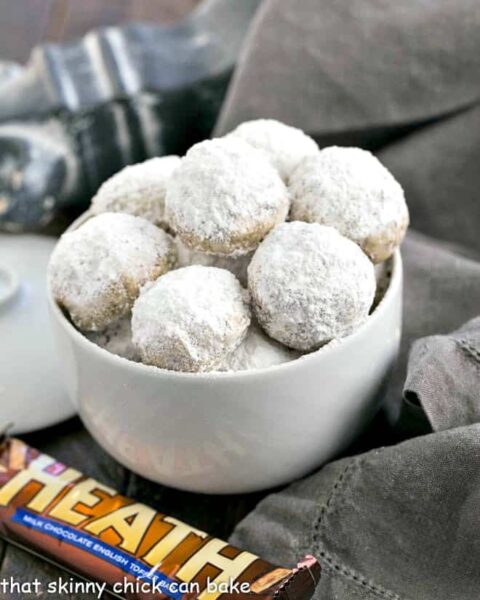 toffee noel nut balls.