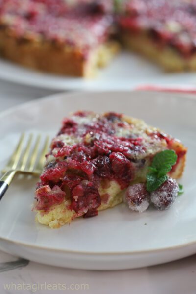 Cranberry pie.