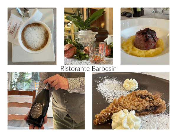 ristorante barbesin collage.