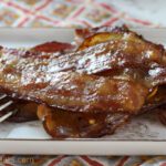 Candied Bacon closeup.