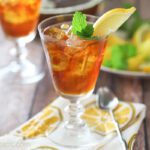 how to make iced tea in glass.