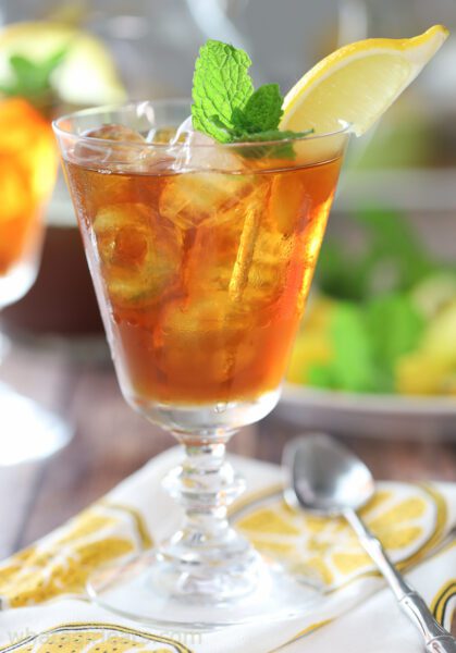 Perfect iced tea.