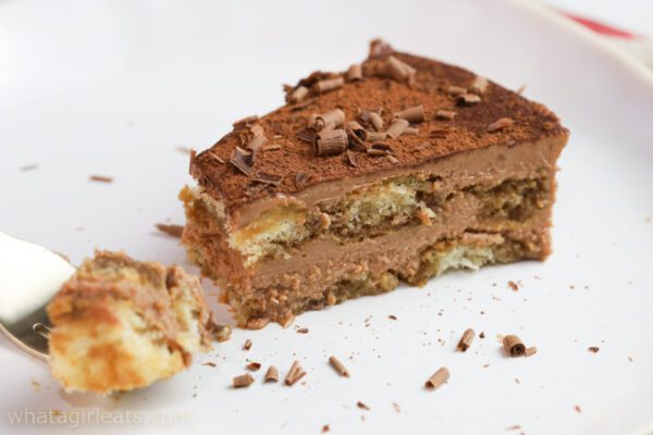blurry forkful of tiramisu forkful of tiramisu.