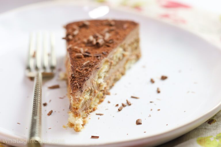 Chocolate tiramisu.
