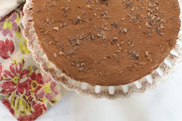 top shot tiramisu cake Chocolate tiramisu top shot.