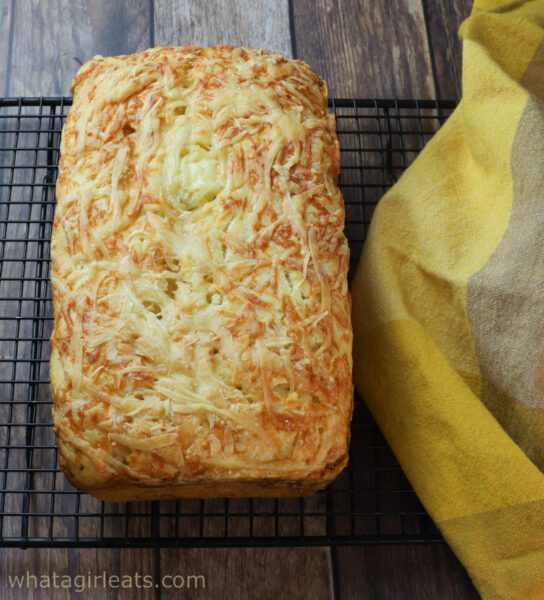 Cheese bread whole loaf.
